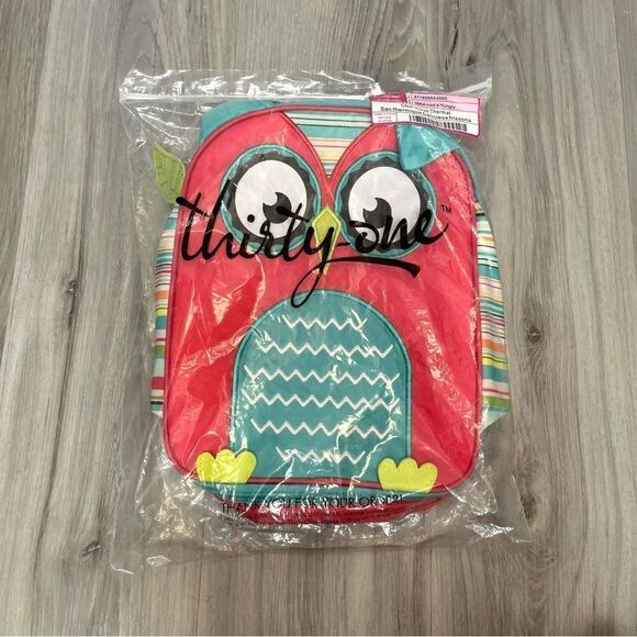 Thirty-One Hoo's Hungry Owl Chill-icious Thermal Lunch Box NEW - Picture 6 of 8